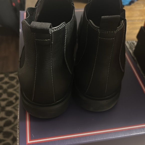Flag Ltd. Nappa glove waterproof Black Dyer Chelsea boots size 10.5 M with box - Picture 3 of 7